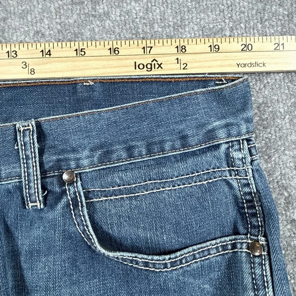 Wrangler Retro Jeans Men's 38x32 Blue‎ Denim Boot Cut Western Cowboy